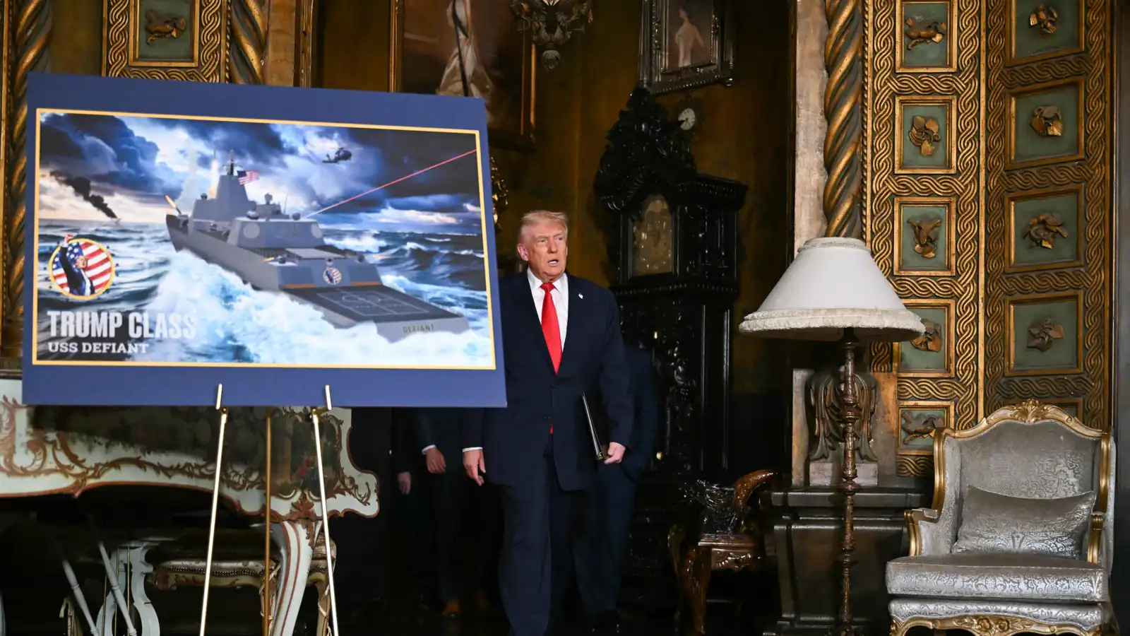  ترامب يعلن عن مبادرة الأسطول الذهبي 