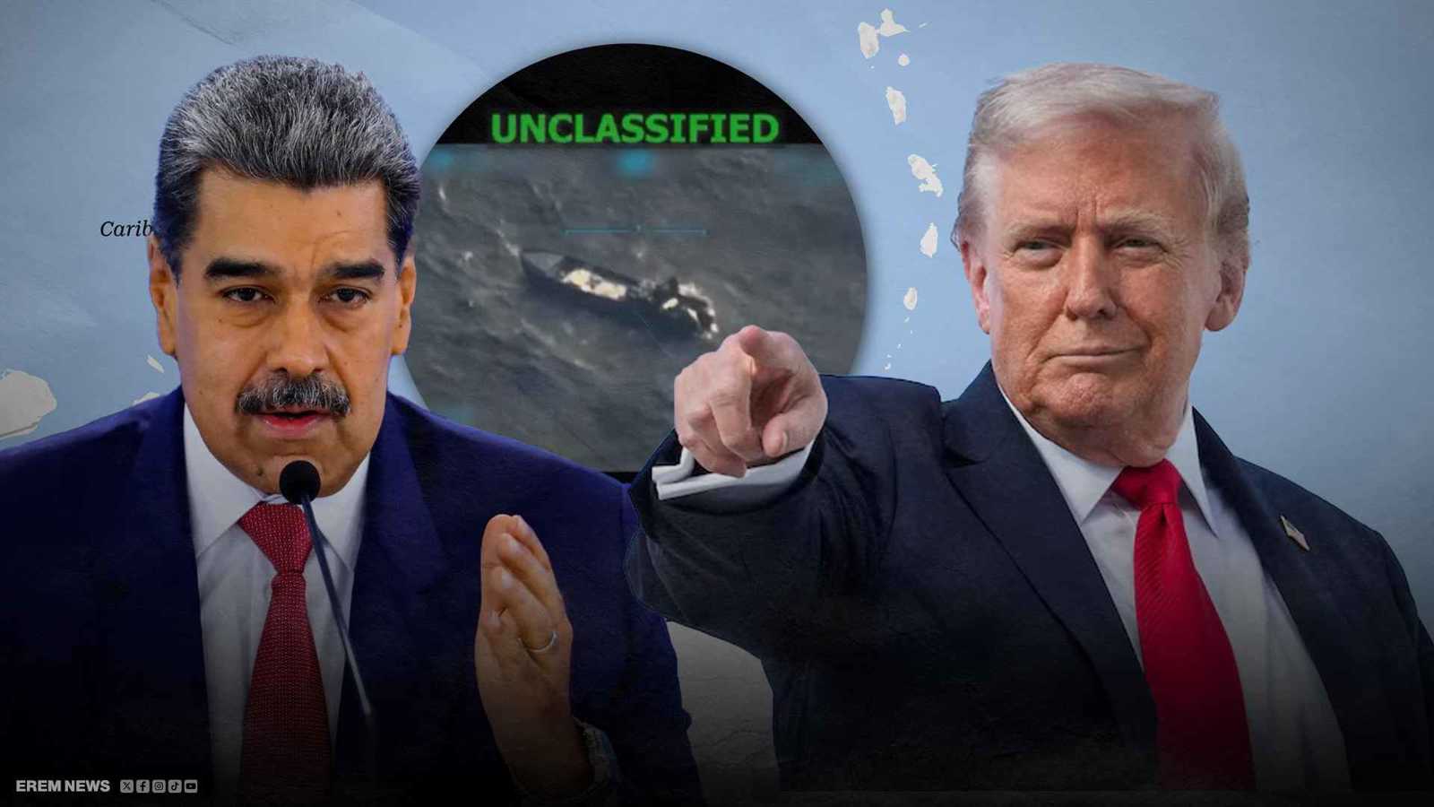 دونالد ترامب ونيكولاس مادورو