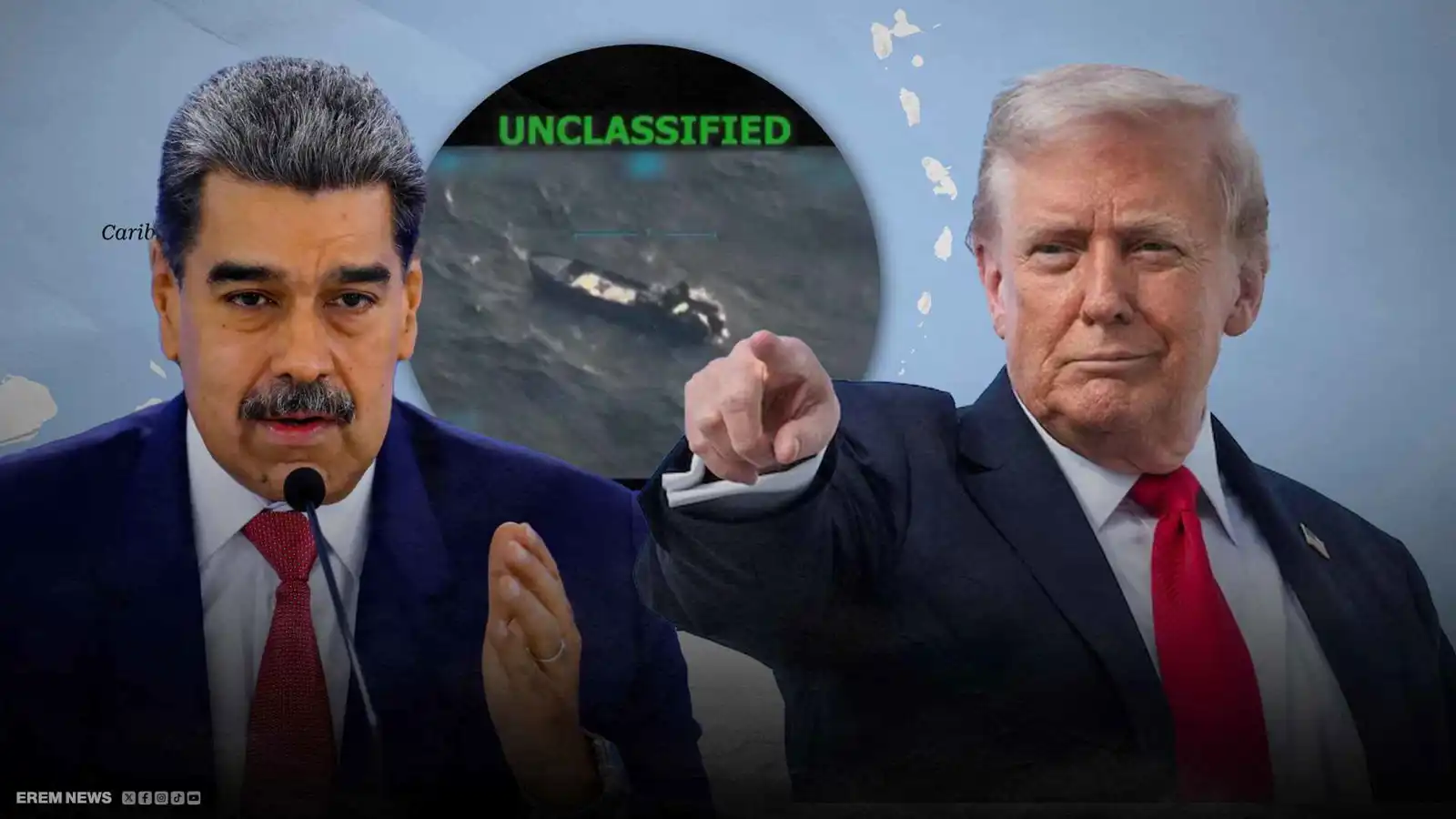 دونالد ترامب ونيكولاس مادورو