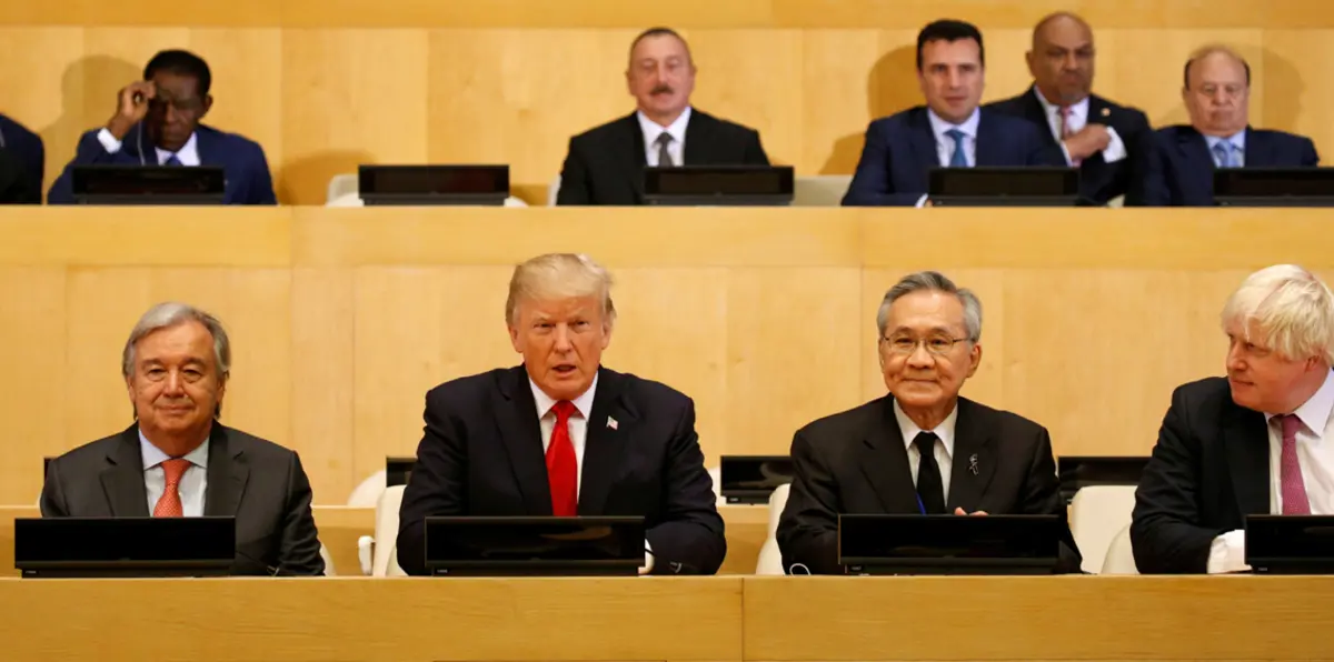 ترامب للمرة الأولى في الأمم المتحدة