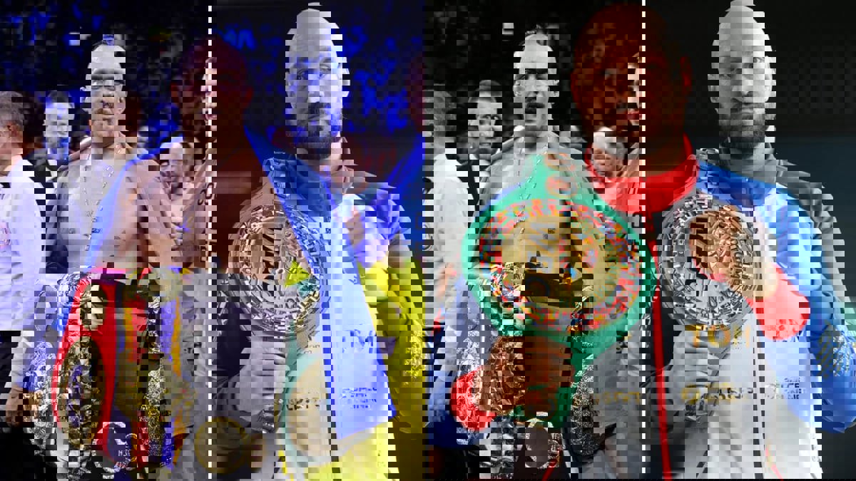 تايسون فيوري وأوسيك يأملان خوض نزال لتوحيد ألقاب وزن الثقيل في الملاكمة