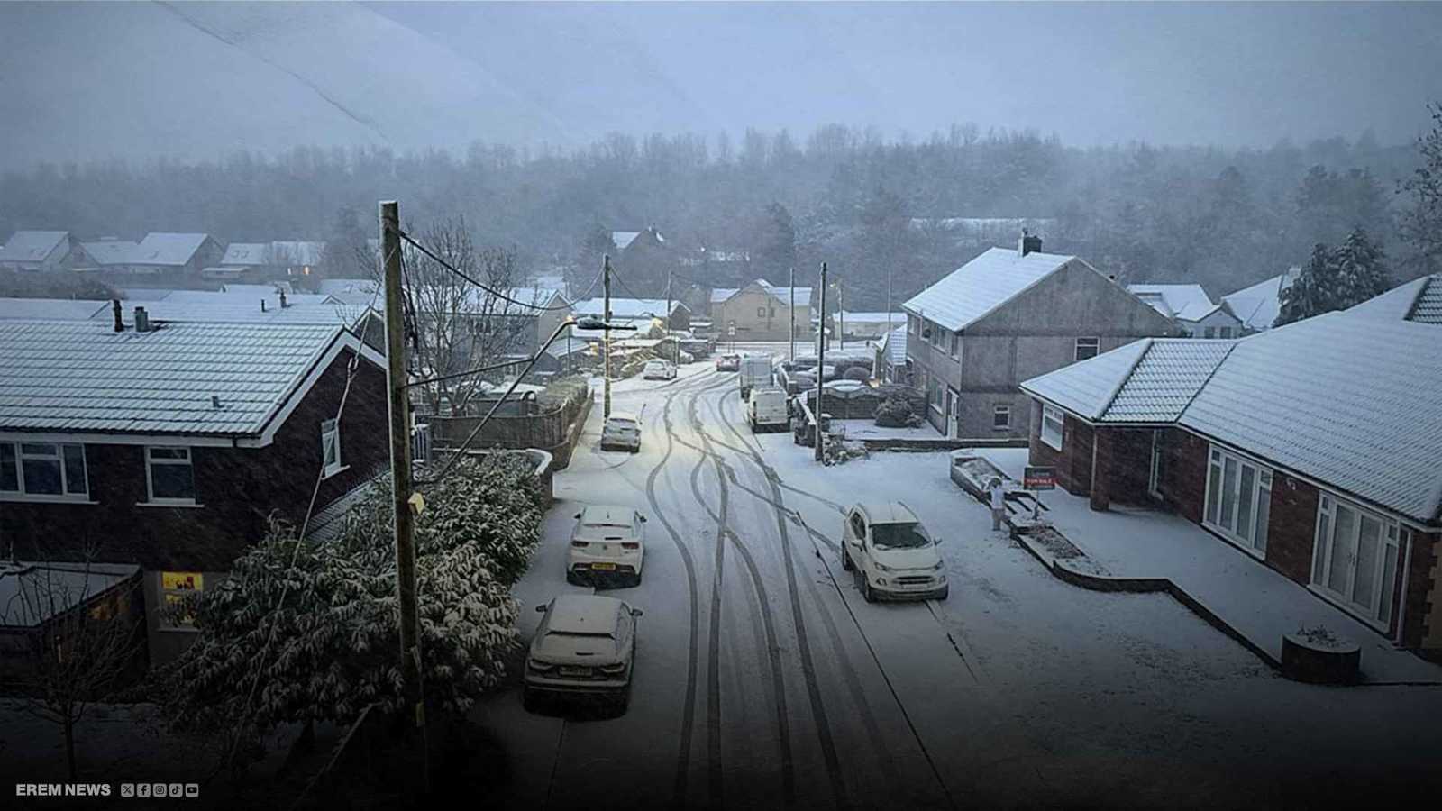 بريطانيا تحت الحصار الأبيض.. أسوأ عاصفة ثلجية منذ 10 سنوات