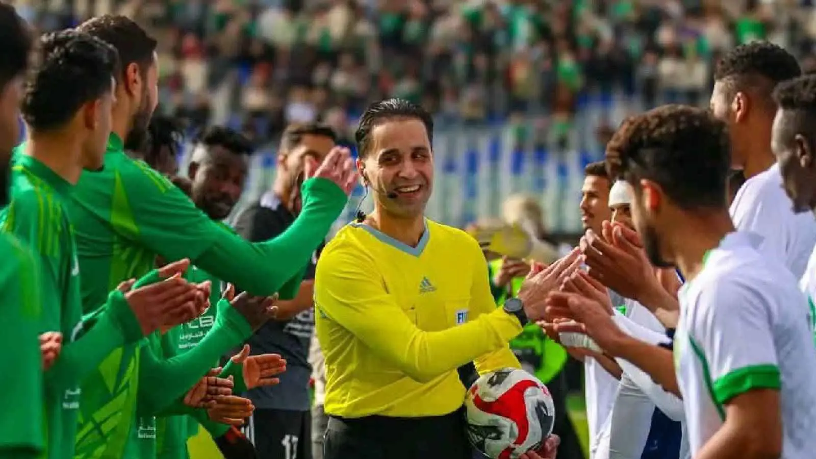 ممر شرفي للحكم معتز الشلماني في الدوري الليبي