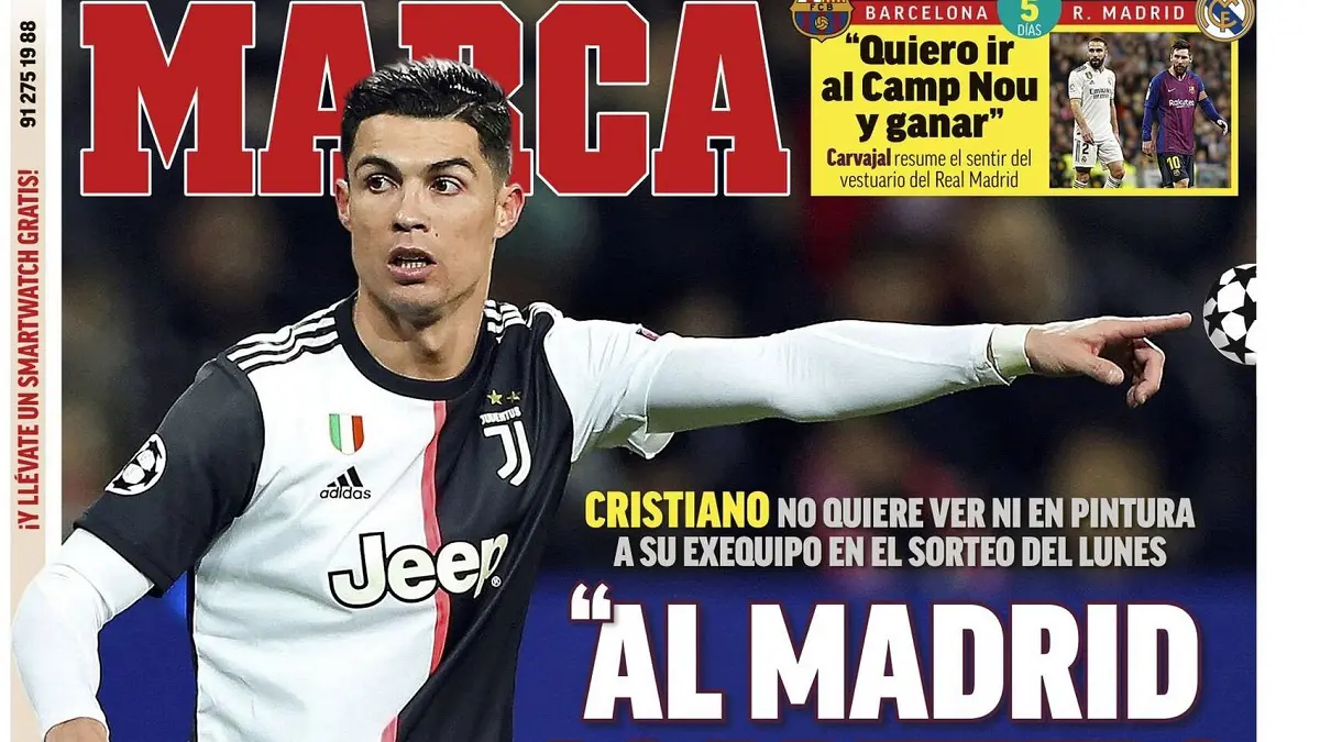 عناوين الصحف الرياضية العالمية: "الكلاسيكو سيُلعب".. دون خوف.. وتحدي رونالدو (صور)