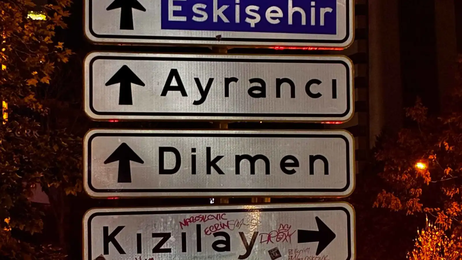 بسبب "تيك توك".. لافتة مرورية هامشية تصبح معلما في أنقرة (فيديو)