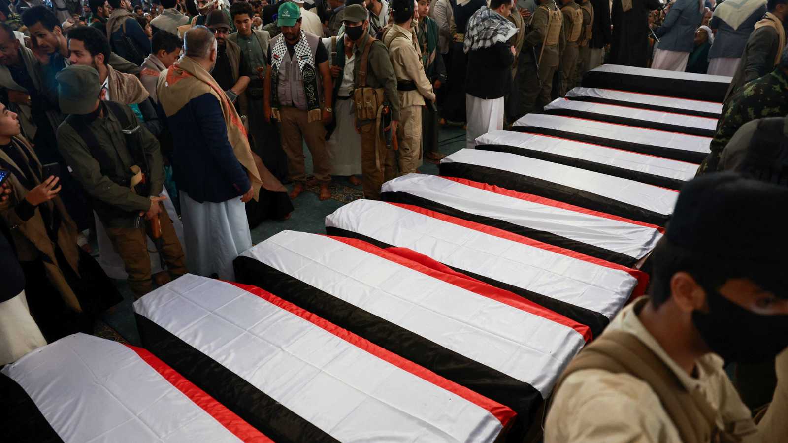 ارتفاع حصيلة ضحايا الحوثي جراء الغارات الإسرائيلية على صنعاء والجوف