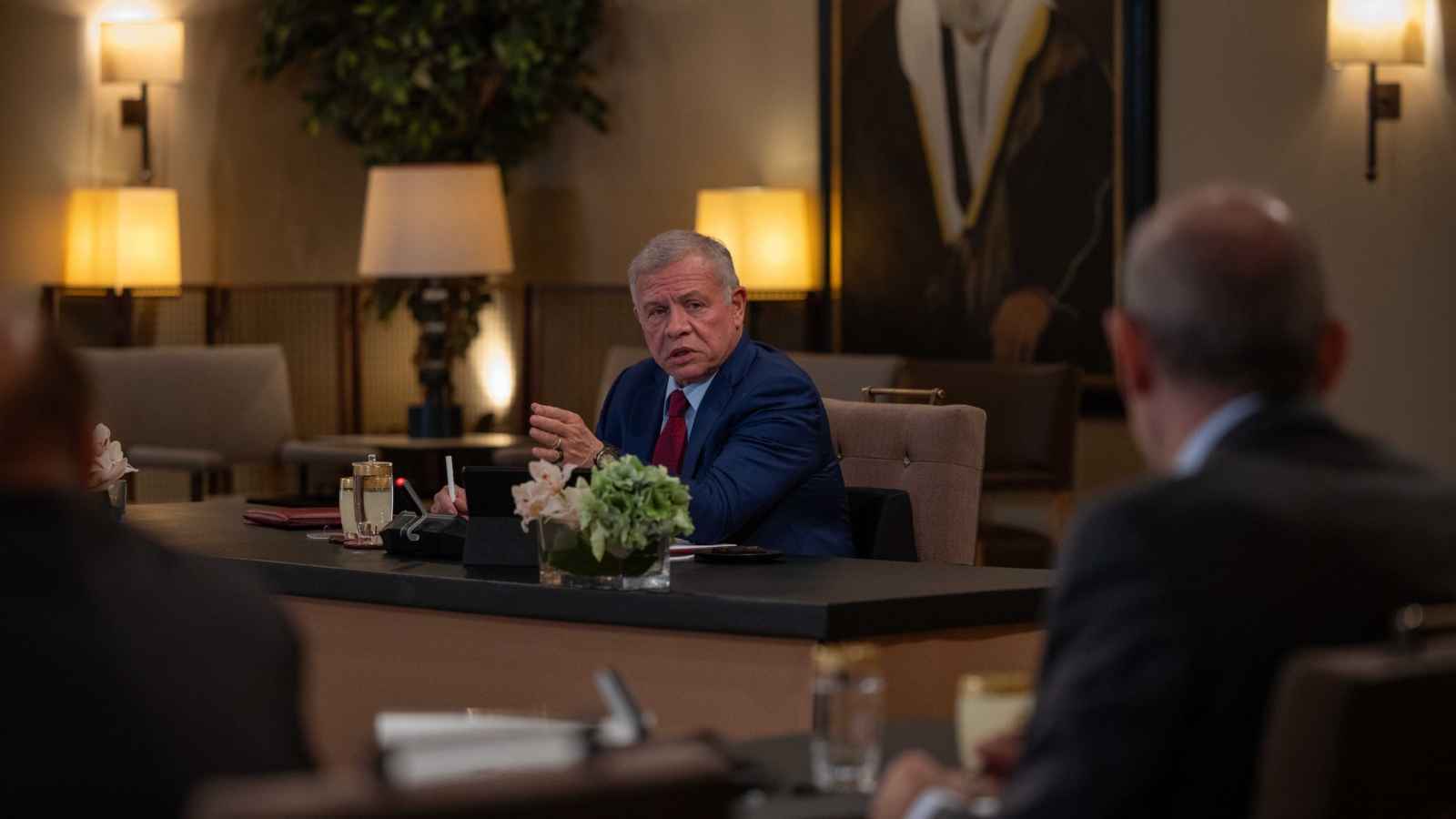 ملك الأردن: لن نتهاون مع أي جهة تحاول العبث بأمن واستقرار المملكة