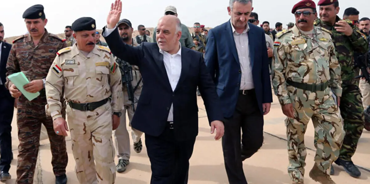 العبادي والجبوري يشرفان على إجلاء المدنيين من "الفلوجة"