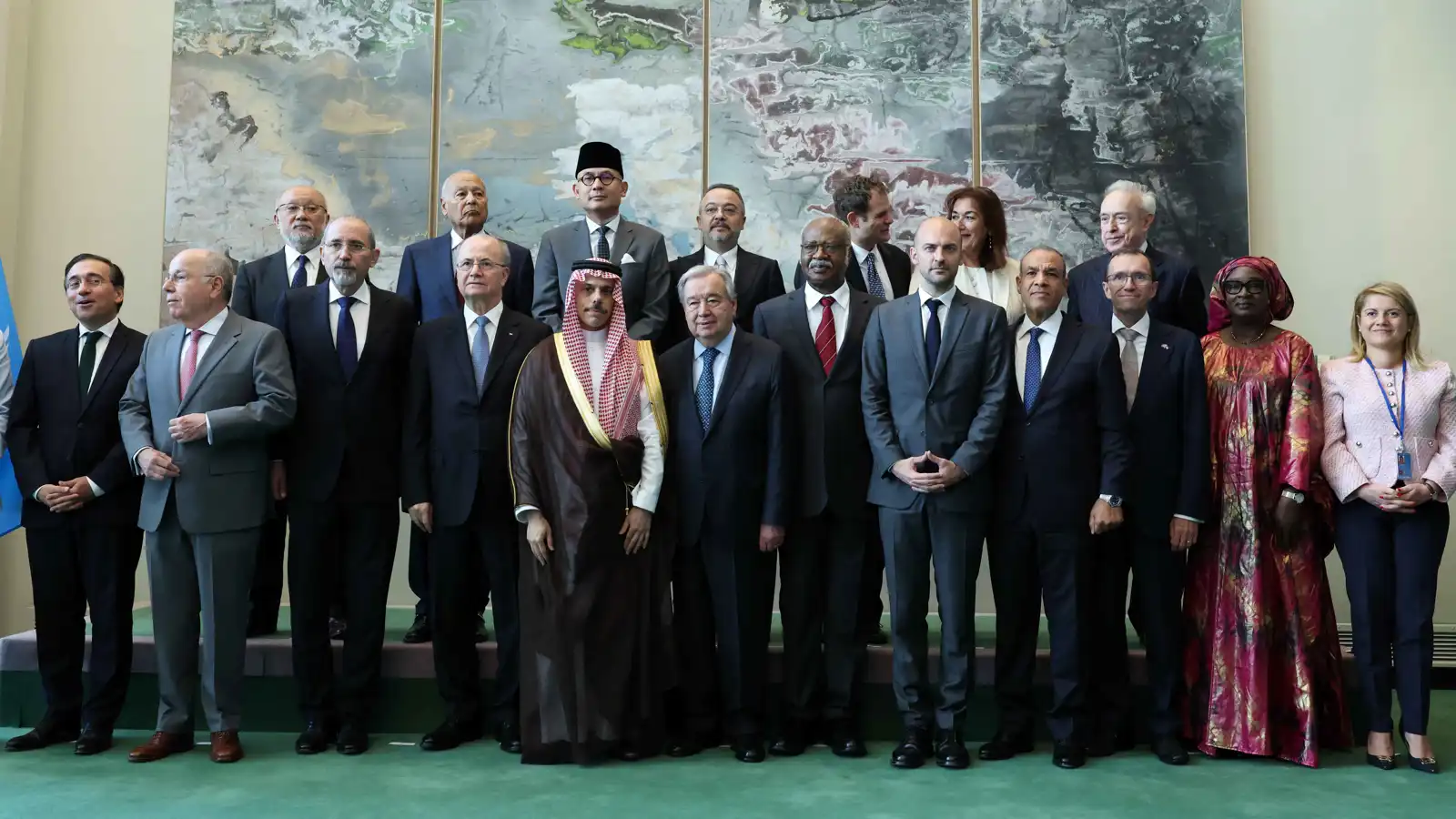 "مفتاح الاستقرار".. مؤتمر "حل الدولتين" ينطلق في نيويورك