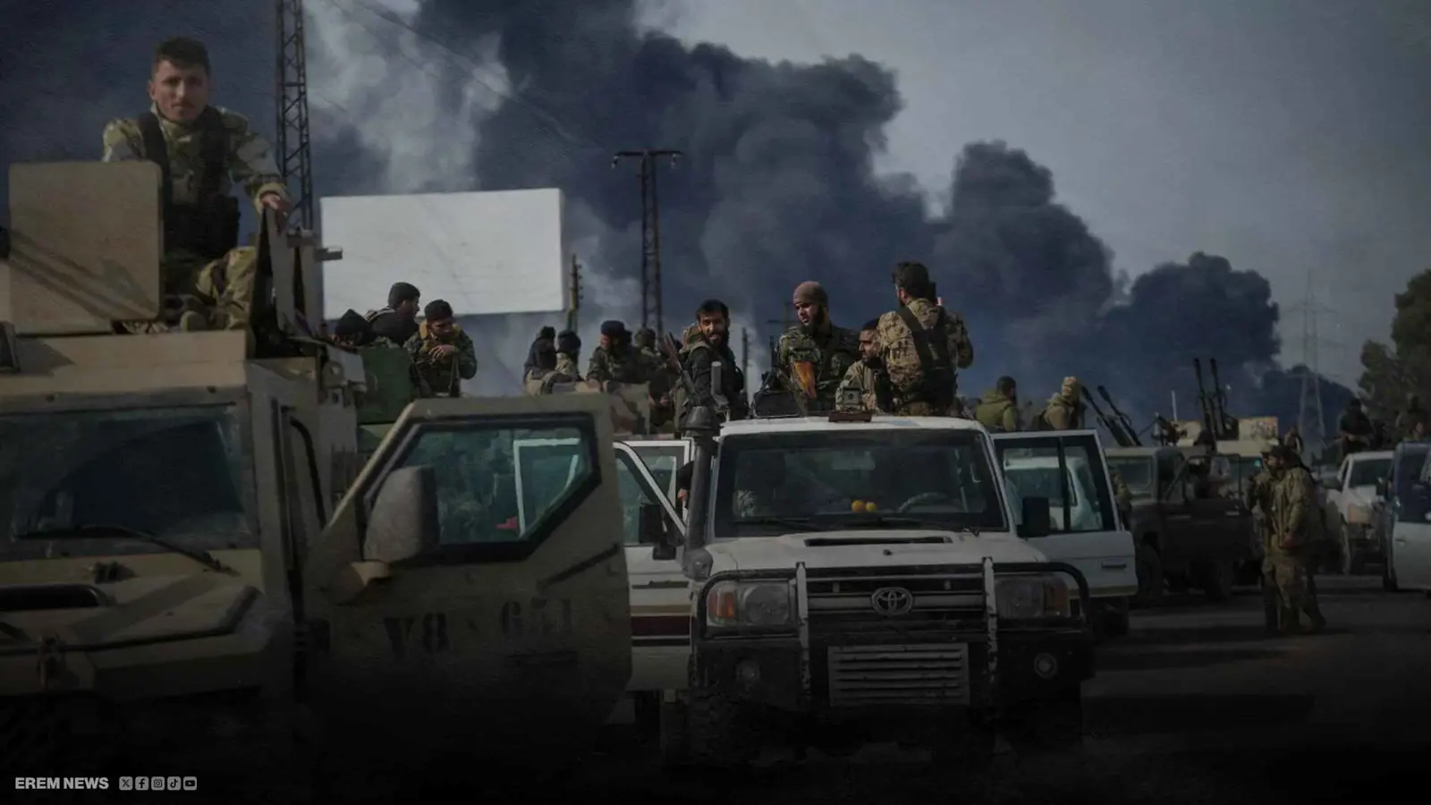 من موقع الاشتباكات في الساحل السوري