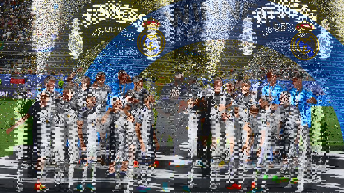 ريال مدريد يتوج بكأس السوبر الأوروبي على حساب فرانكفورت