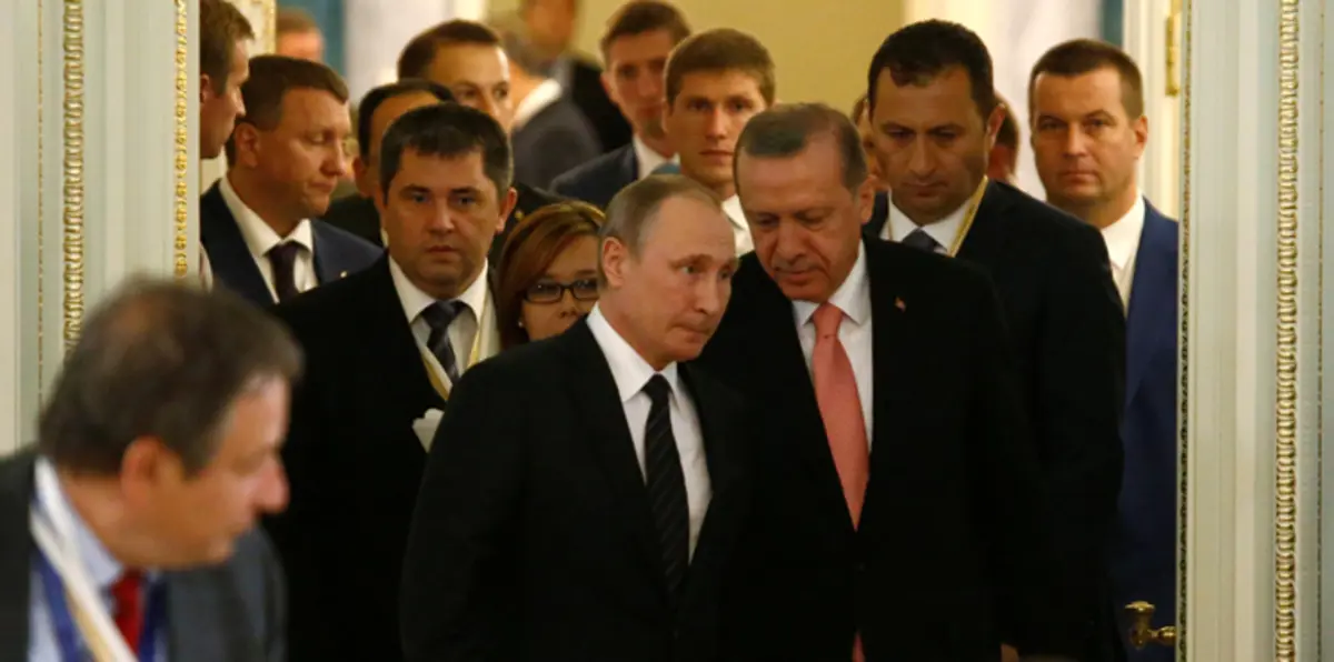 أردوغان وبوتين والأسد بينهما