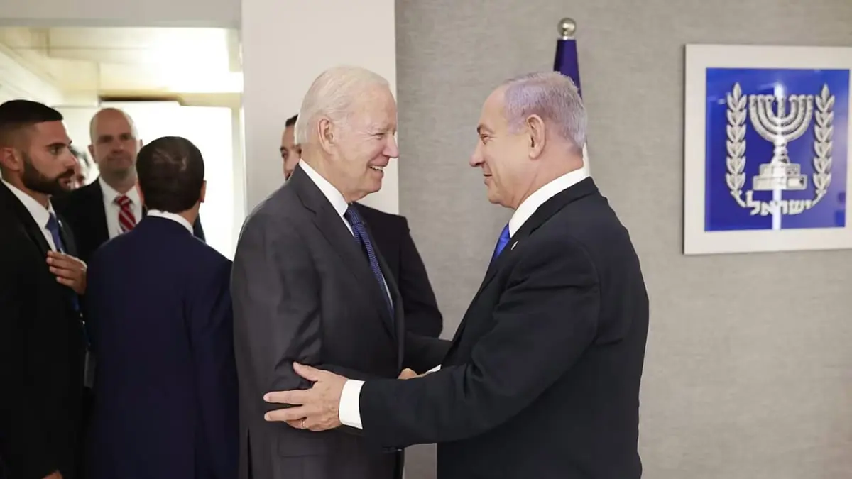 موقع عبري: مشاركة نتنياهو في "ائتلاف اليهود الجمهوريين" استفزاز لإدارة بايدن 
