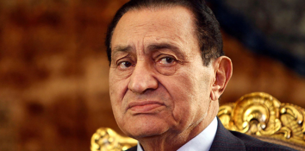 حسني مبارك يظهر في الدار البيضاء‎ (صورة)