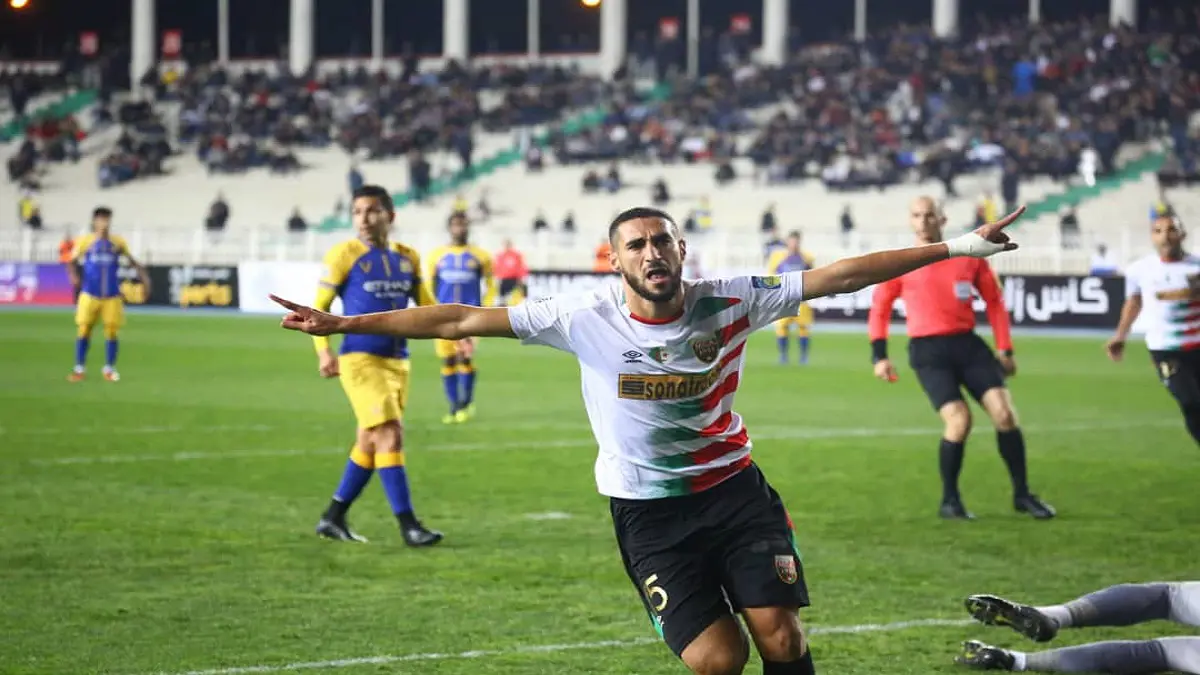 أهداف مباراة النصر ومولودية الجزائر.. (2/1) للفريق الجزائري (فيديو)