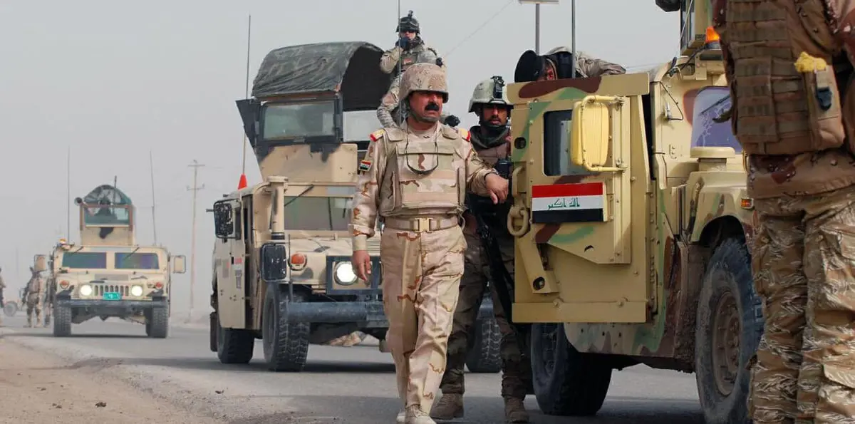 القوات العراقية تطلق عملية أمنية واسعة جنوب الموصل