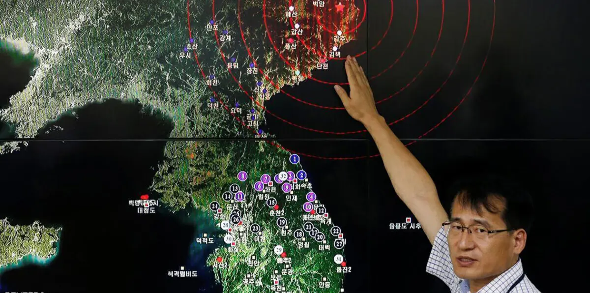 زلزال نادر قبالة سواحل كوريا الشمالية