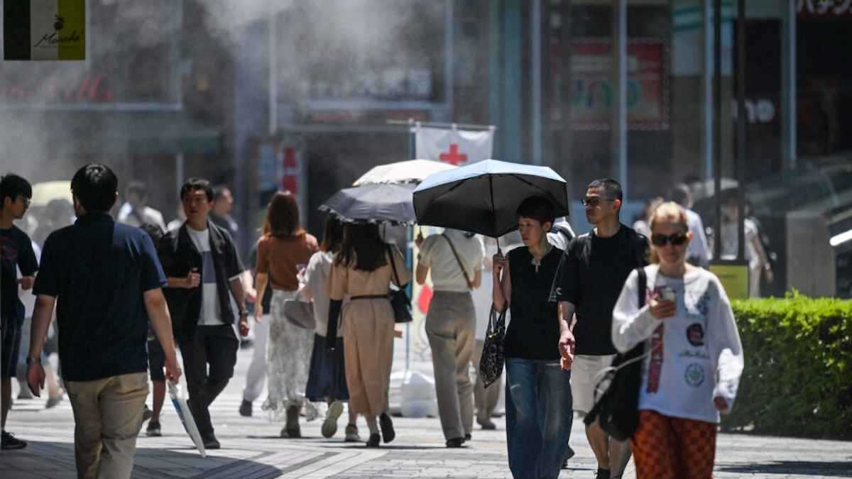 اليابان تشهد "يوليو الأشدّ حرارة" منذ قرن وتحذيرات من الأسوأ