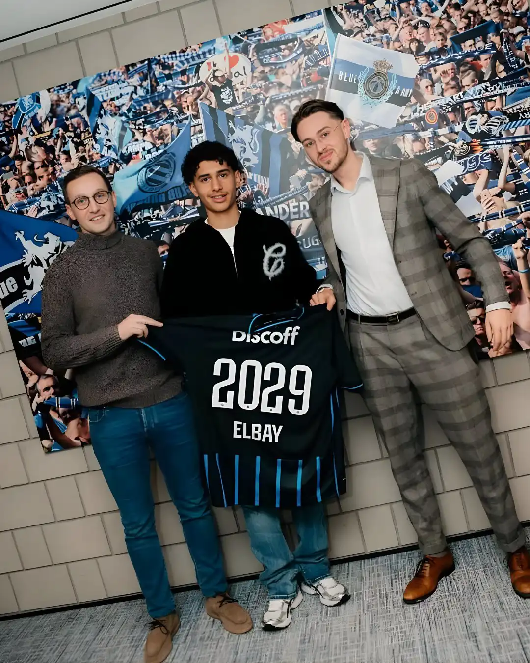 محمد جلال الباي لاعب كلوب بروج البلجيكي