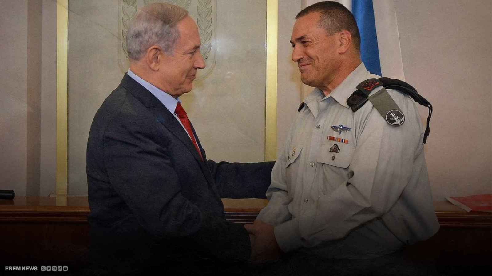 نتنياهو وإيال زامير 