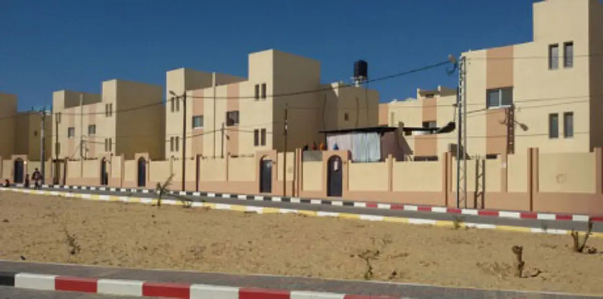 افتتاح مدينة "الشيخ خليفة بن زايد آل نهيان" السكنية في غزة