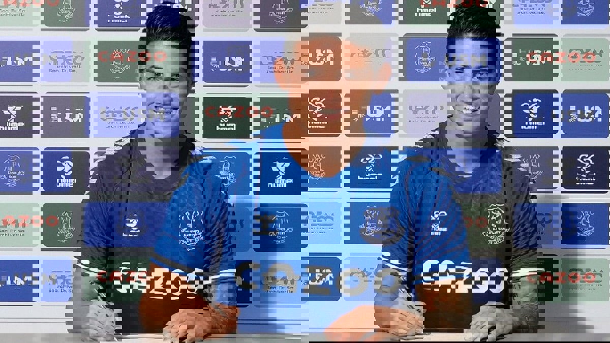 إيفرتون يعلن رسميا التعاقد مع جيمس رودريغيز