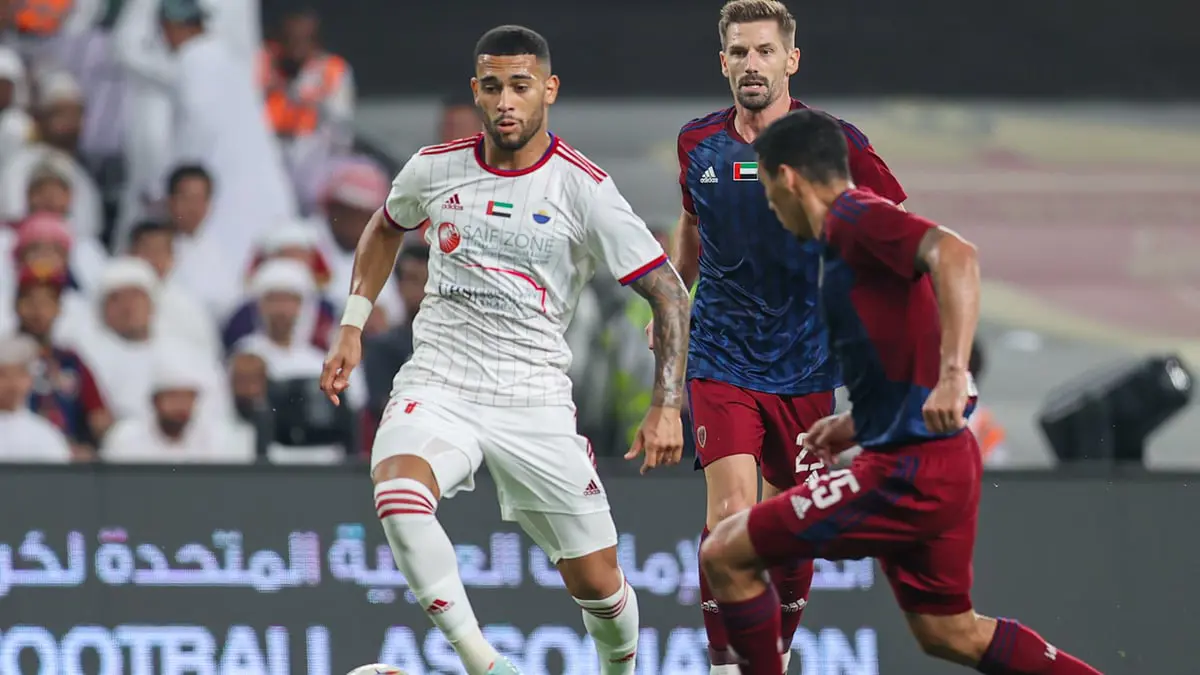 أهداف مباراة الشارقة والوحدة