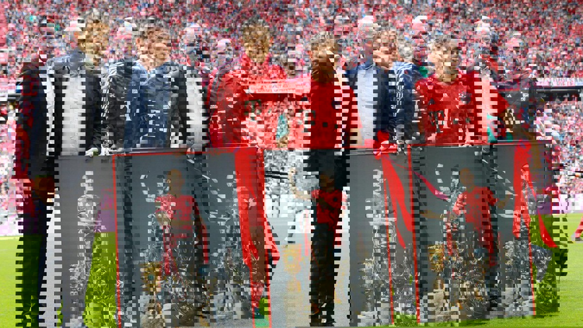 تكريم رائع لروبين وريبيري في ظهورهما الأخير مع بايرن ميونخ (صور)