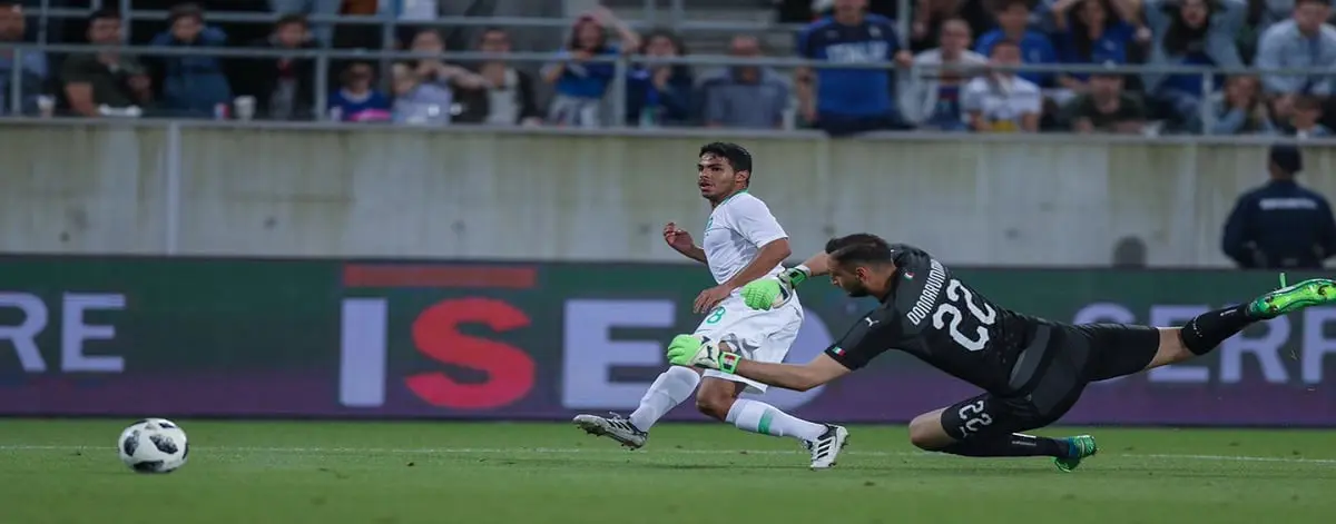 مباراة السعودية ضد إيطاليا.. 4 علامات تبشر المنتخب السعودي قبل كأس العالم