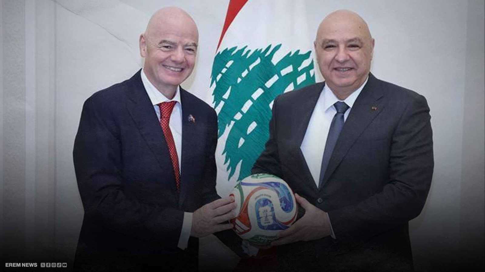 إنفانتينو اللبناني.. لماذا مُنح رئيس الفيفا الجنسية اللبنانية؟