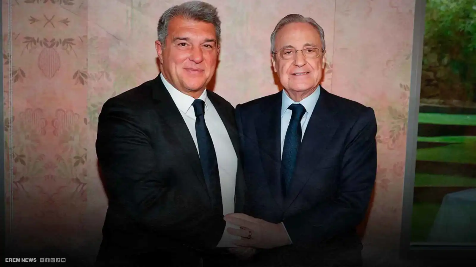 مفاجأة.. كيف ساهم رئيس ريال مدريد في وصول لابورتا لرئاسة برشلونة؟ (فيديو إرم)