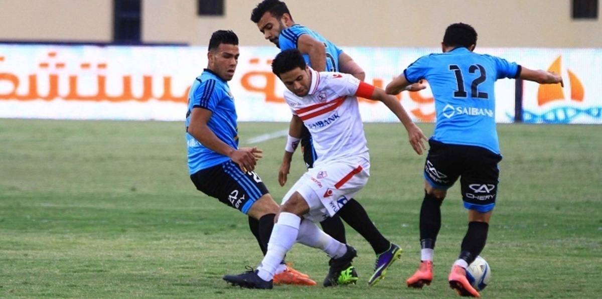 الزمالك المصري يُؤدّب محمد إبراهيم‎