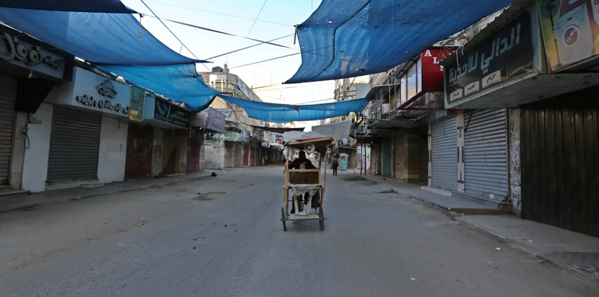 إضراب شامل يعم قطاع غزة تزامنًا مع "مسيرات العودة"