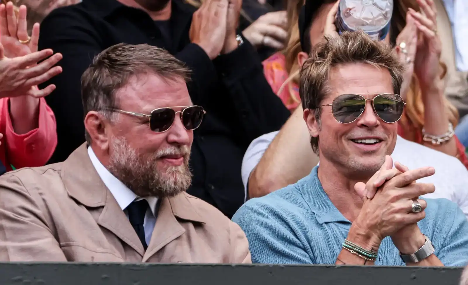 براد بيت في بطولة ويمبلدون