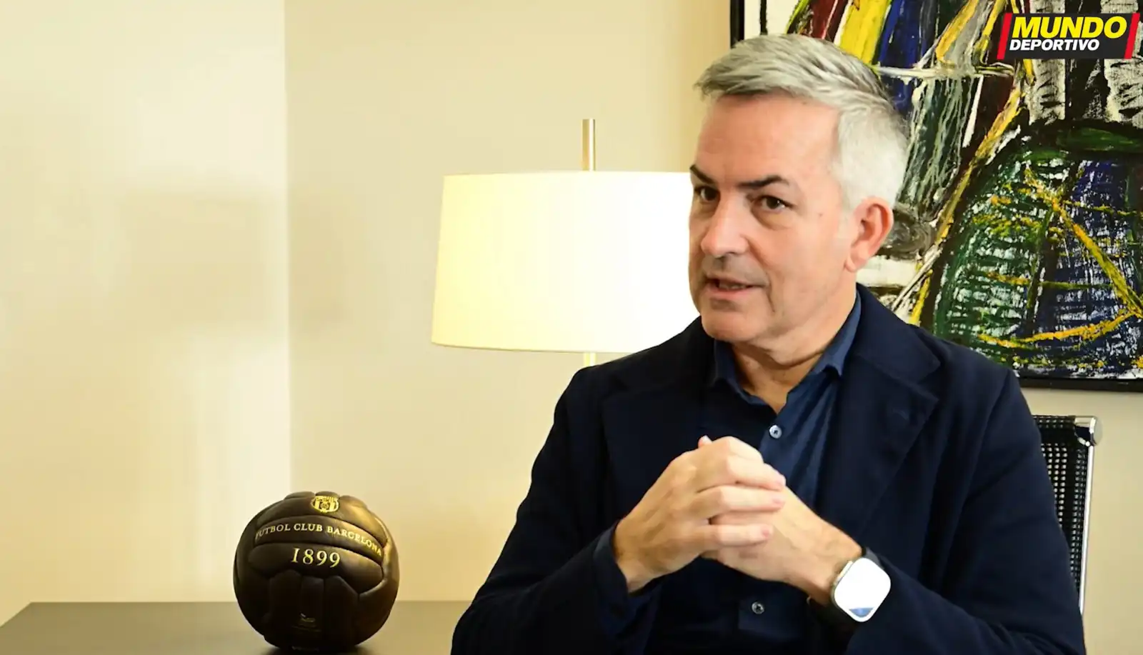 منافس لابورتا في الانتخابات