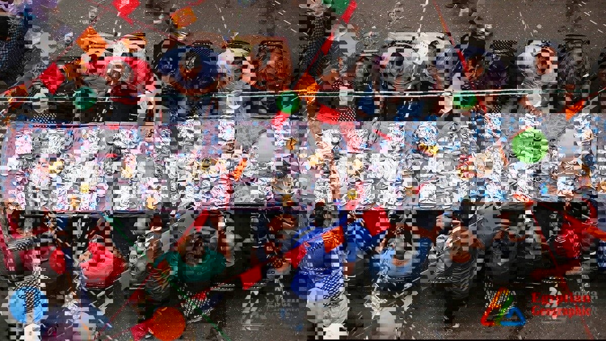 نواب مصريون يكسرون حظر كورونا بوليمة برلمانية (صور)