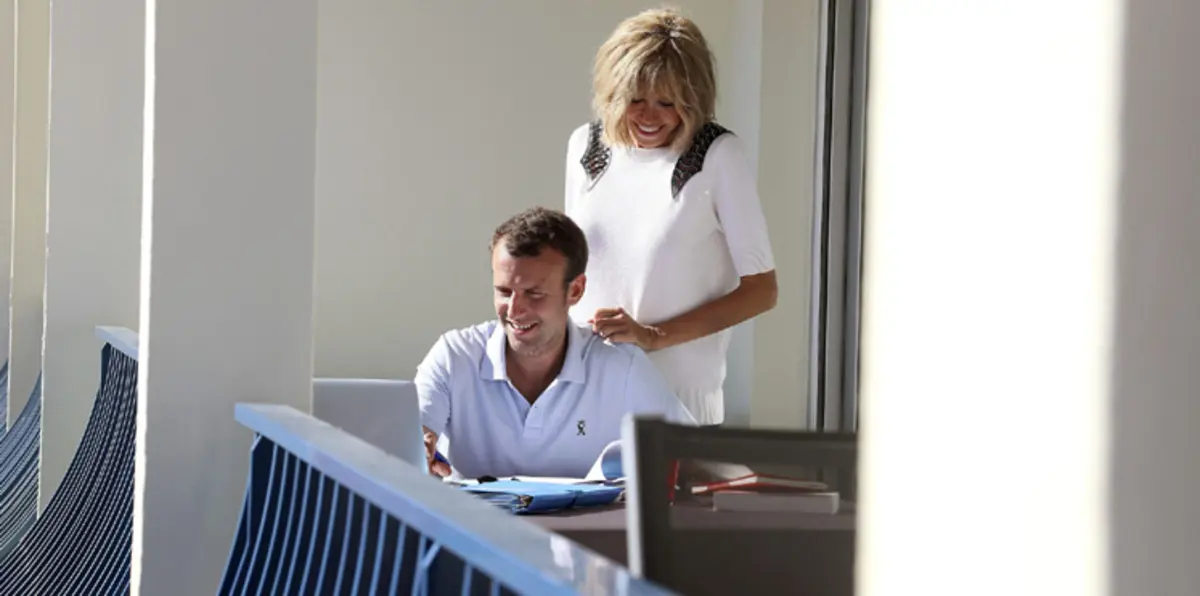 فضيحة جديدة في انتخابات فرنسا بطلتها زوجة المرشح ماكرون