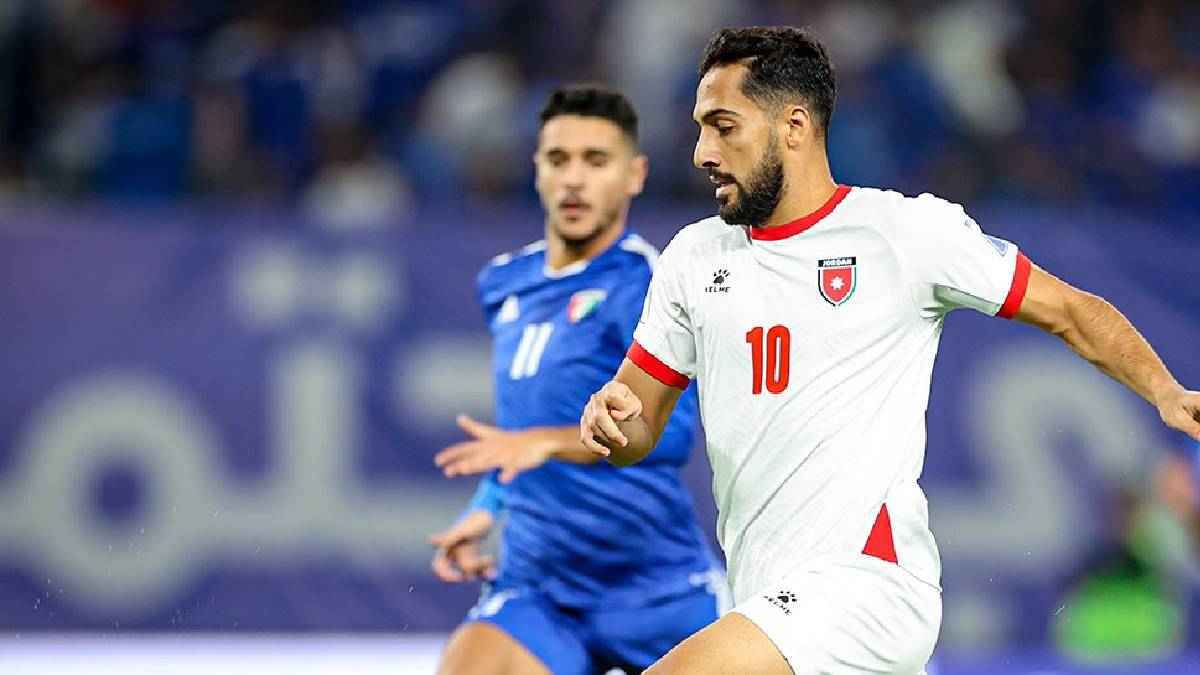 موسى التعمري يعلن التحدي بعد تعادل الأردن مع الكويت