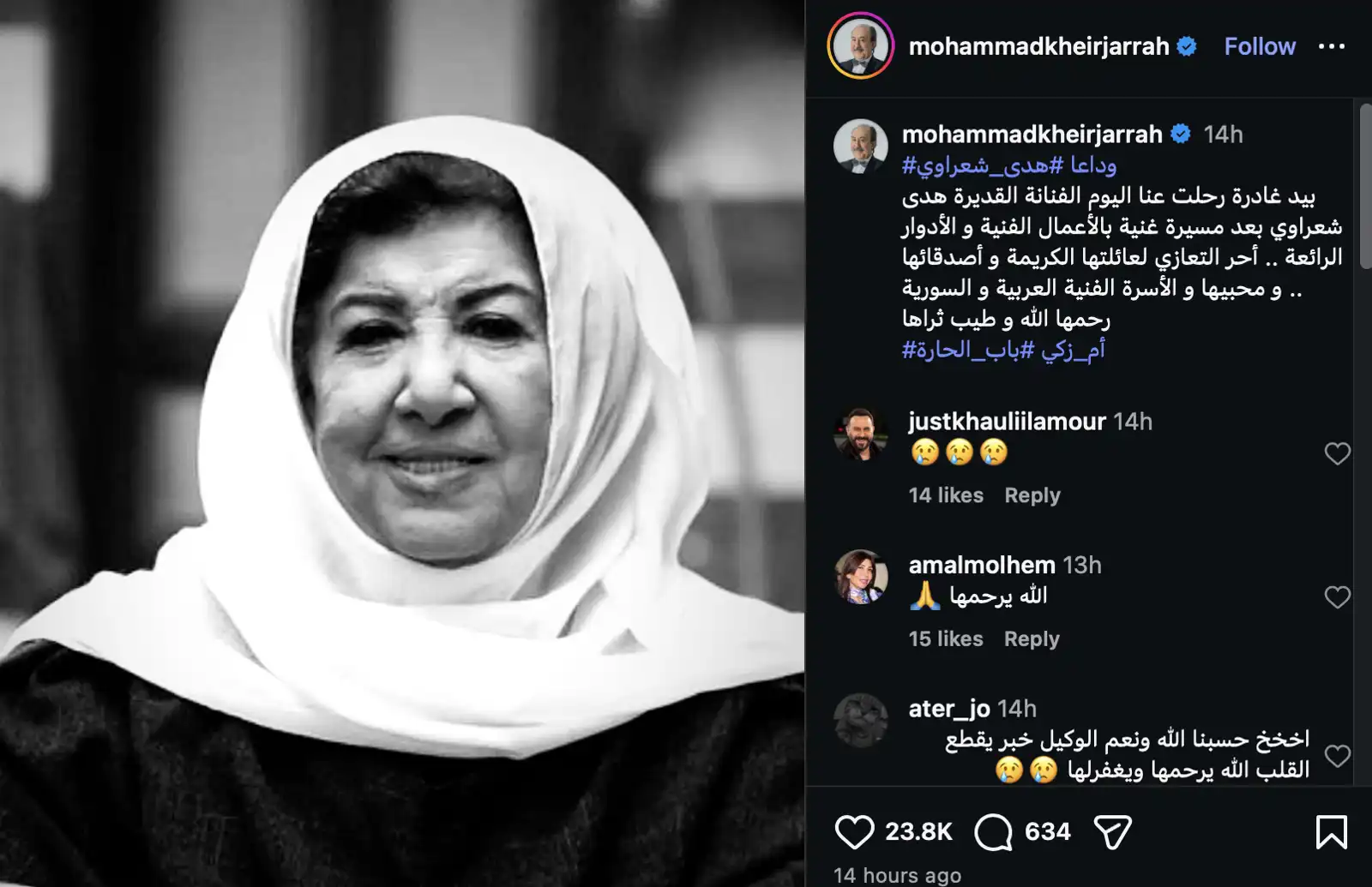 منشور محمد خير الجراح