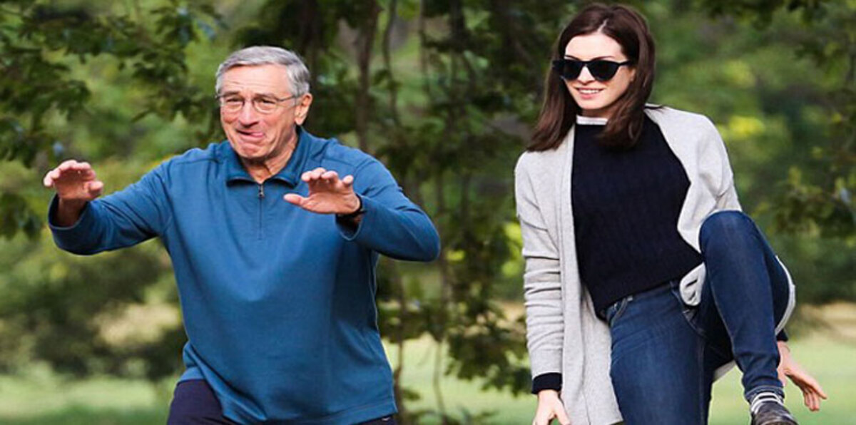 إطلالة جديدة لروبرت دي نيرو عبر فيلم "المتدرب"