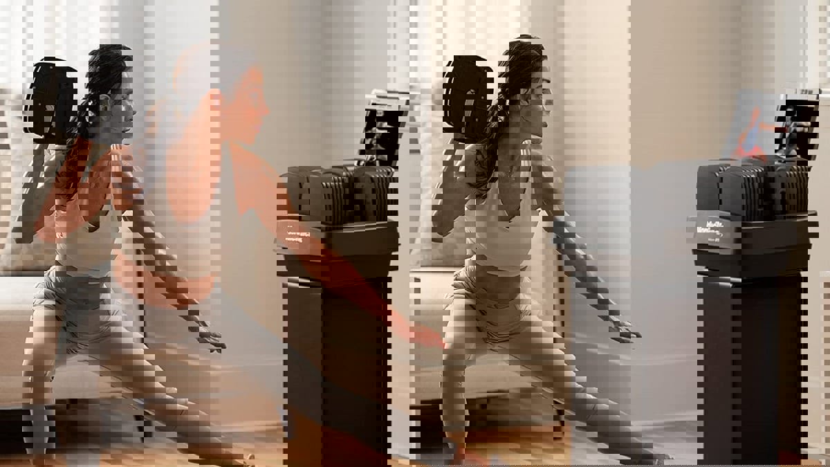 "NordicTrack iSelect".. دمبلز ذكية قابلة للتعديل تعمل مع "Alexa"