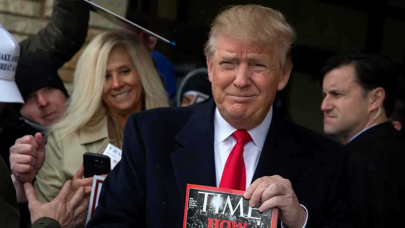 لماذا غضب ترامب من ظهوره على غلاف "تايم"؟ (صورة)