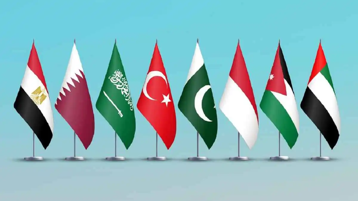 بيان مشترك لوزراء خارجية 8 دول عربية وإسلامية حول خطة ترامب بشأن غزة