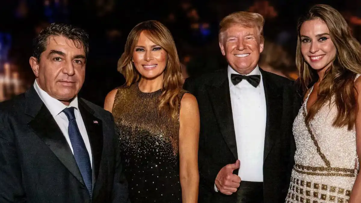 ميلانيا ترامب، دونالد ترامب، وأماندا أونغارو، باولو زامبول