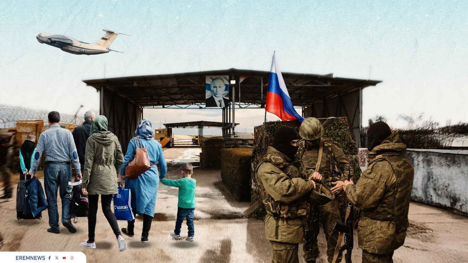 من "حميميم" إلى موسكو.. رحلات لجوء العلويين تتحول إلى تجارة رابحة