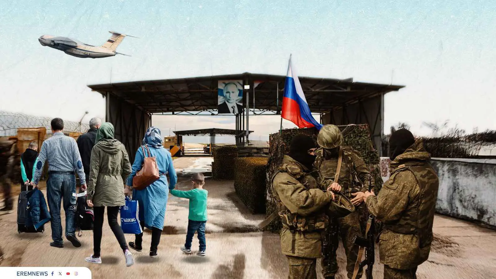 من "حميميم" إلى موسكو.. رحلات لجوء العلويين تتحول إلى تجارة رابحة