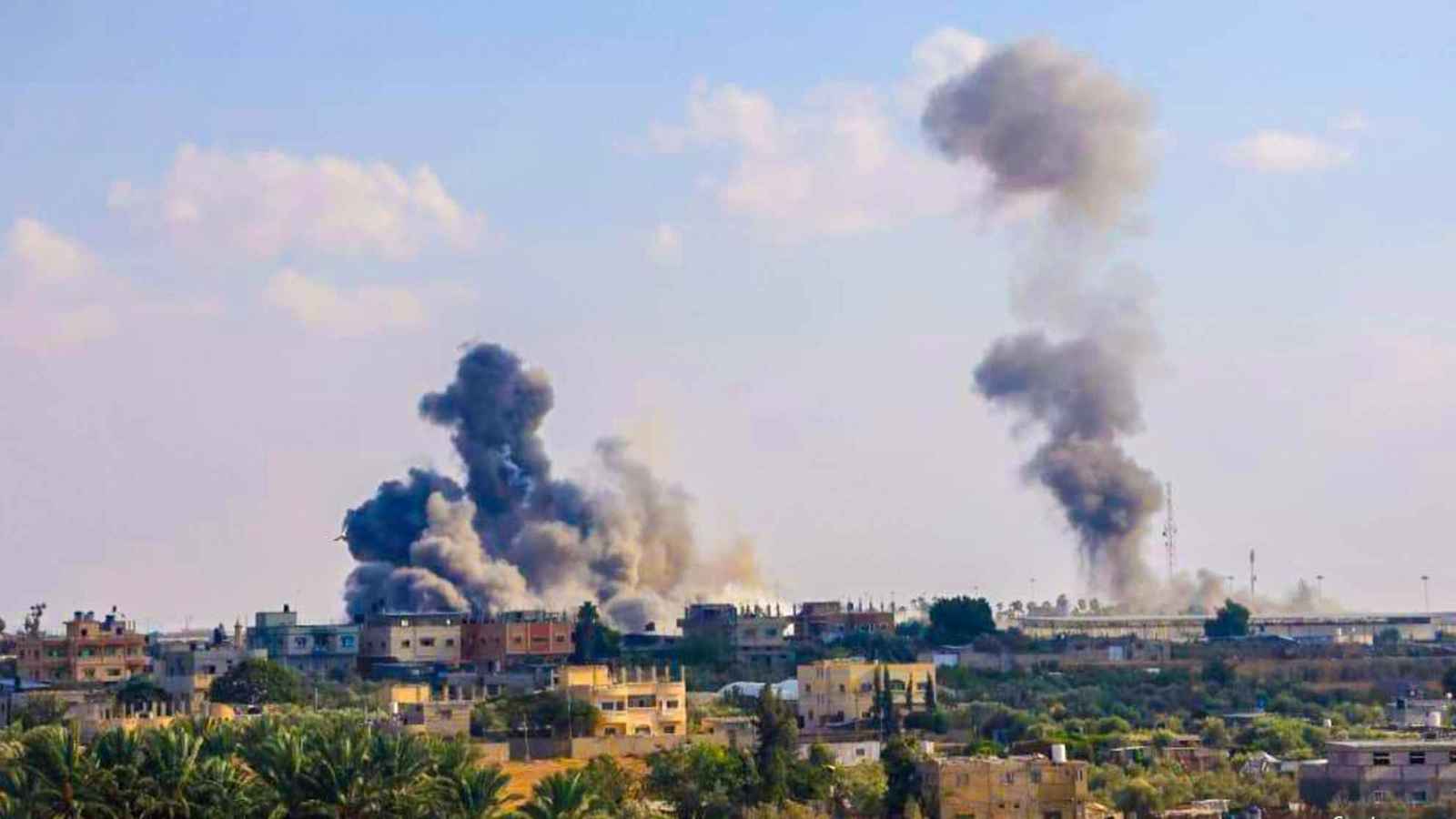 مقتل فلسطينيين اثنين في قصف إسرائيلي على رفح