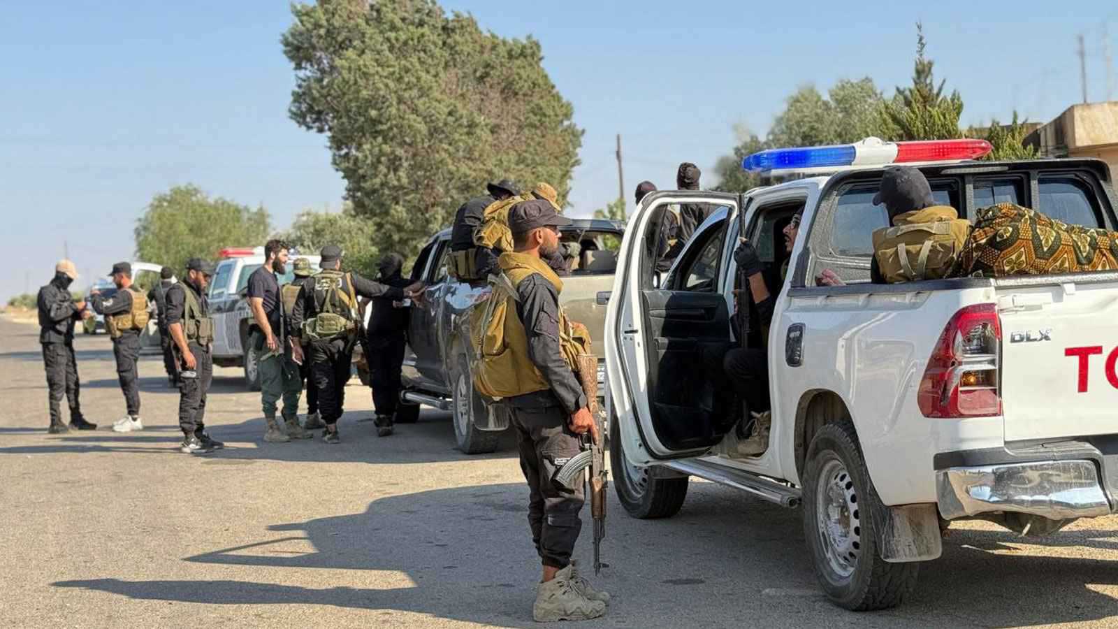 استهداف حاجز للأمن السوري في ريف السويداء