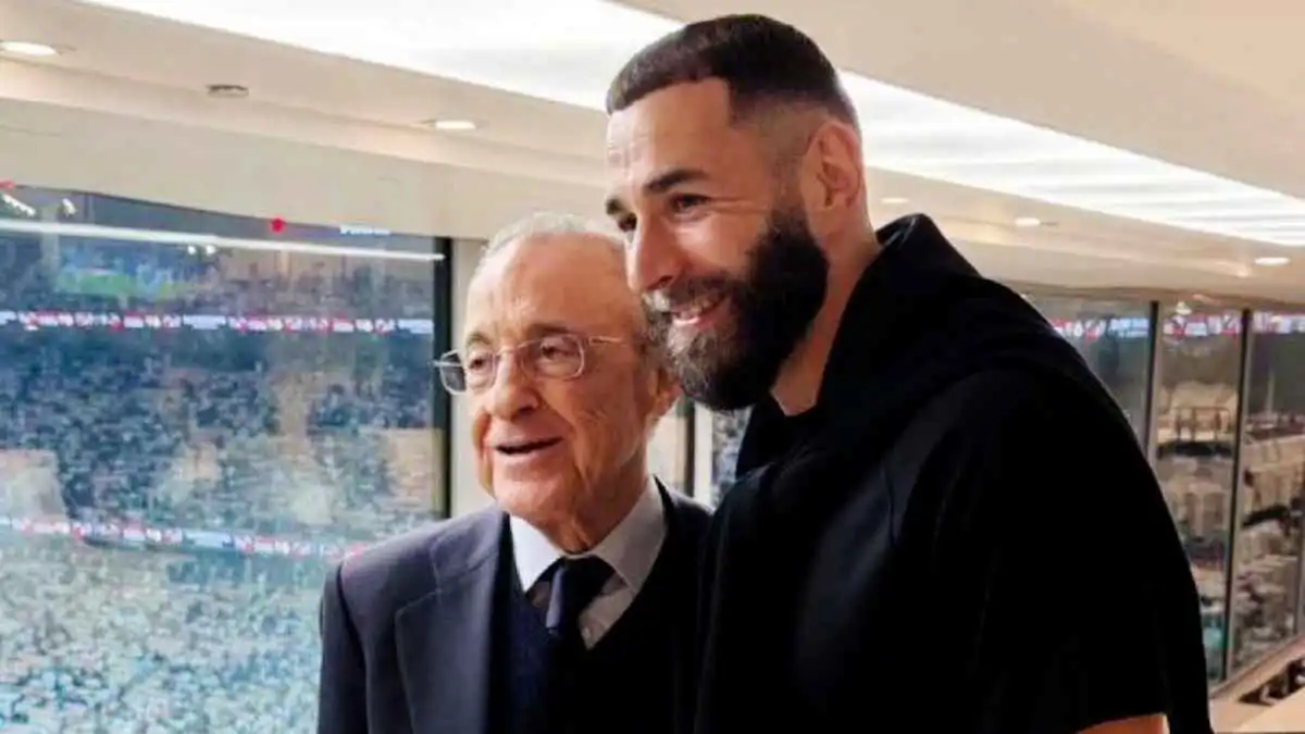 بعد خسارة السوبر.. بنزيما يوجه نصيحتين لفلورنتينو بيريز