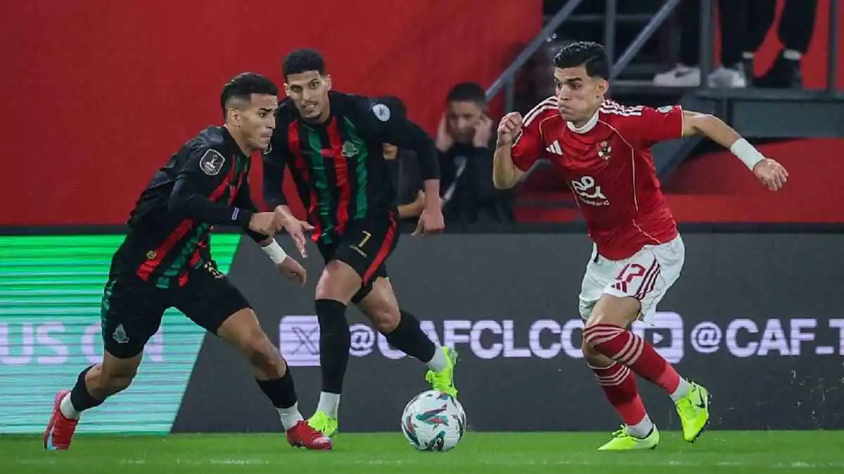 قرار رسمي من الكاف بشأن مباراة الجيش الملكي والأهلي المصري